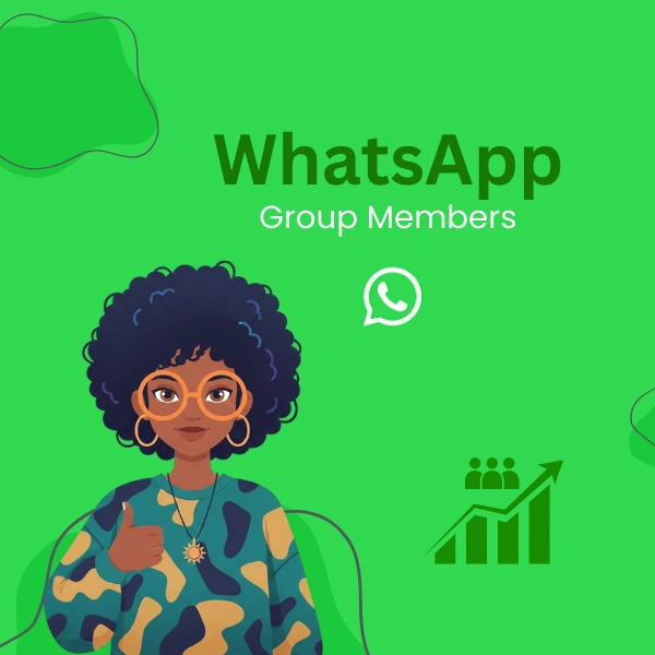 WhatsApp group members service hero image