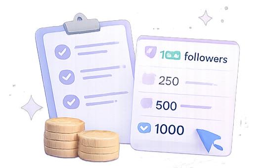 Choose a follower package