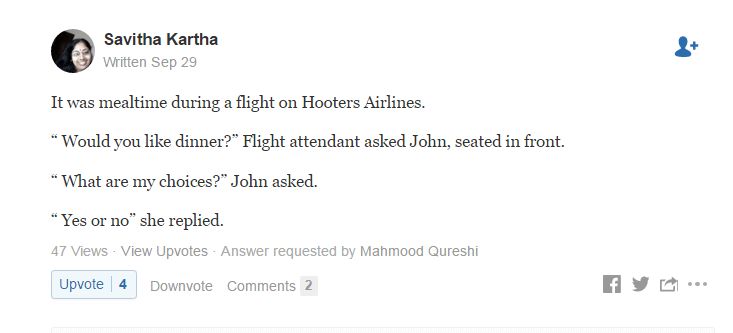 witty answers quora