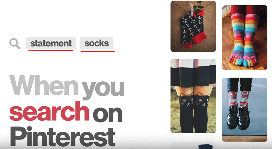 Pinterest Search Ad