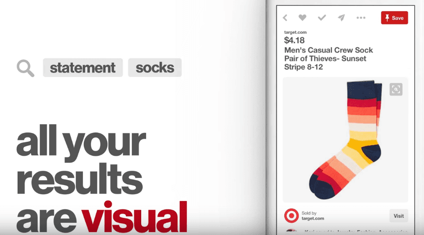 Visual Results Pinterest Ads