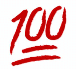 100 emoji snapchat