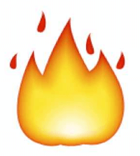 fire emoji snapchat