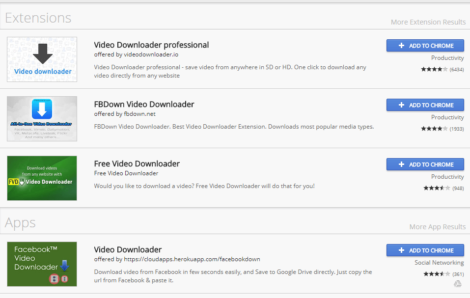 Video Downloader Extensions