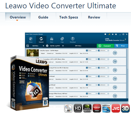 Leawo Video Converter ultimate