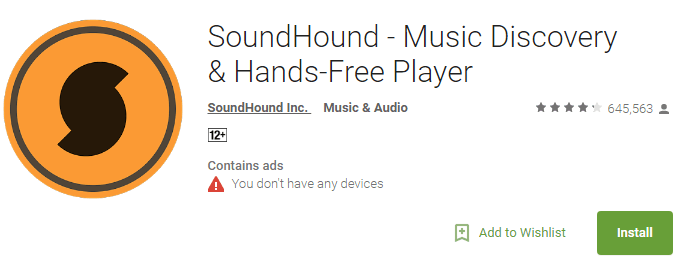 SoundHound Music Discovery