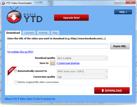 youtube downloader YTD