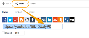 youtube video sharing