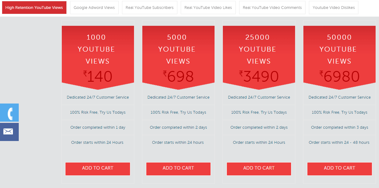 youtube views rates socioblend