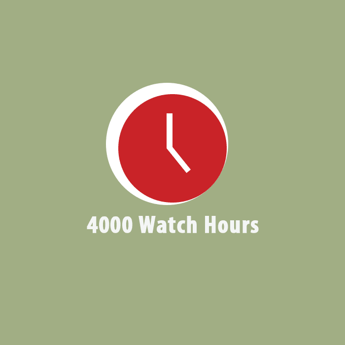 Tips to get 4000 Public Watch Hours - AudienceGain Ltd