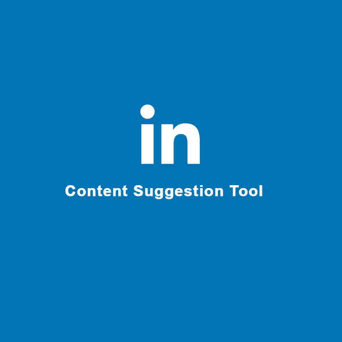 Linkedin content suggestion tool