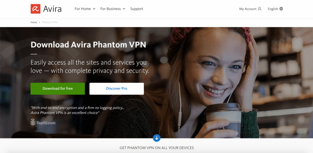 avira phantom vpn services