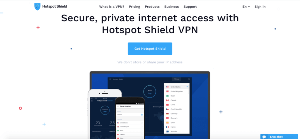 hotspotshield vpn services