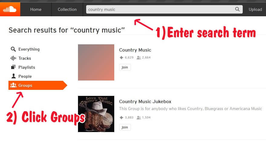 soundcloud groups