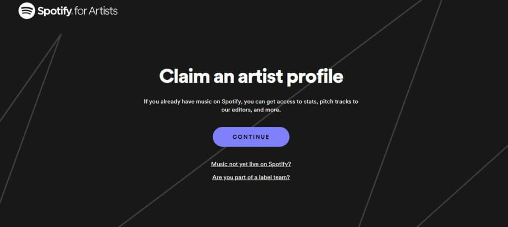 spotify for artists playlist submission