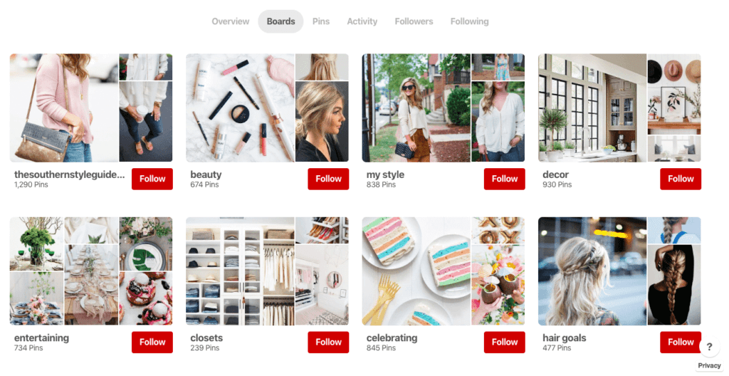 Organize Your Pinterest Boards