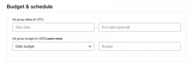 Budget & Schedule