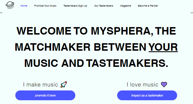 MySphera  Spotify Curator