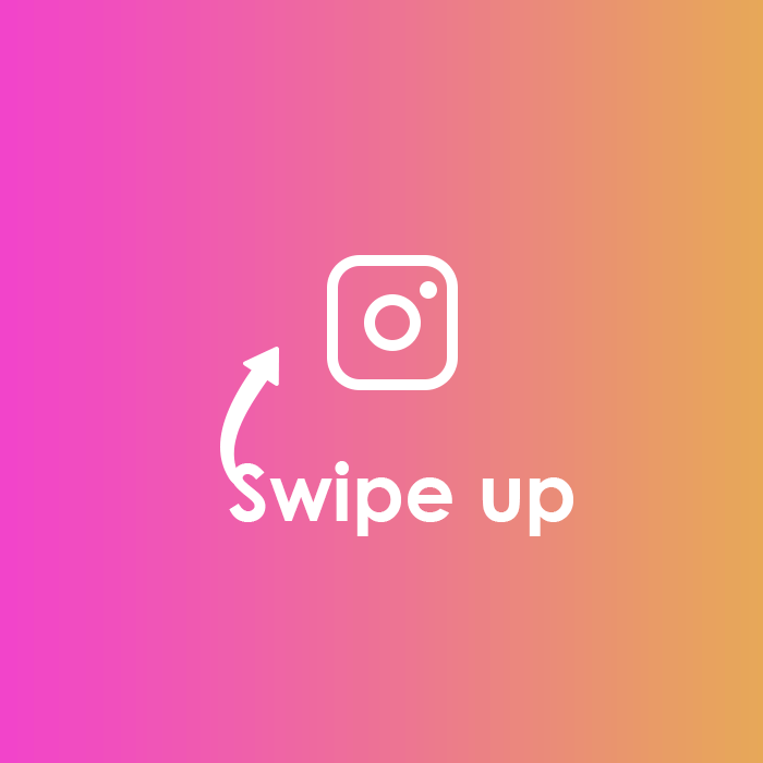 Instagram swipe up feature