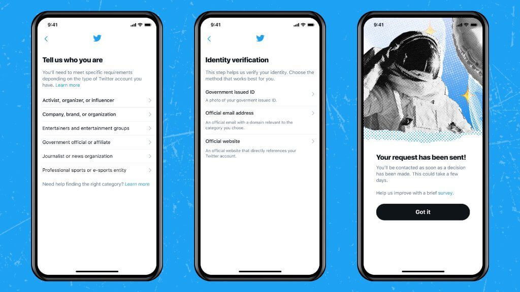 How to apply for Twitter Blue Badge Verification