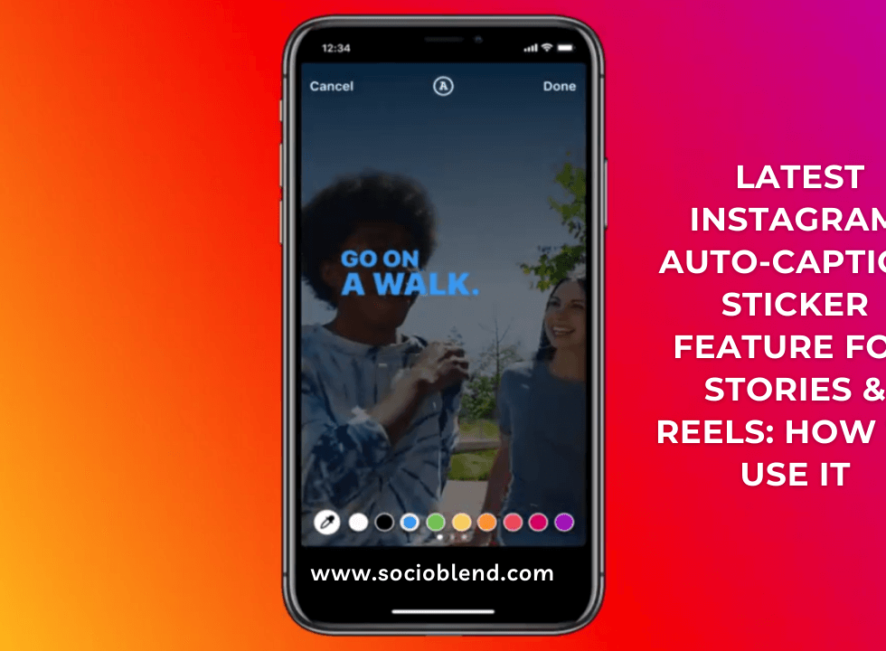 Latest Instagram Auto-Caption Stickers for Reels & stories