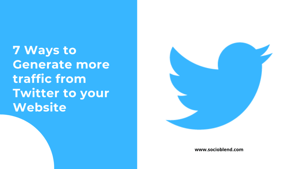 Ways to generate traffic from Twitter to your website