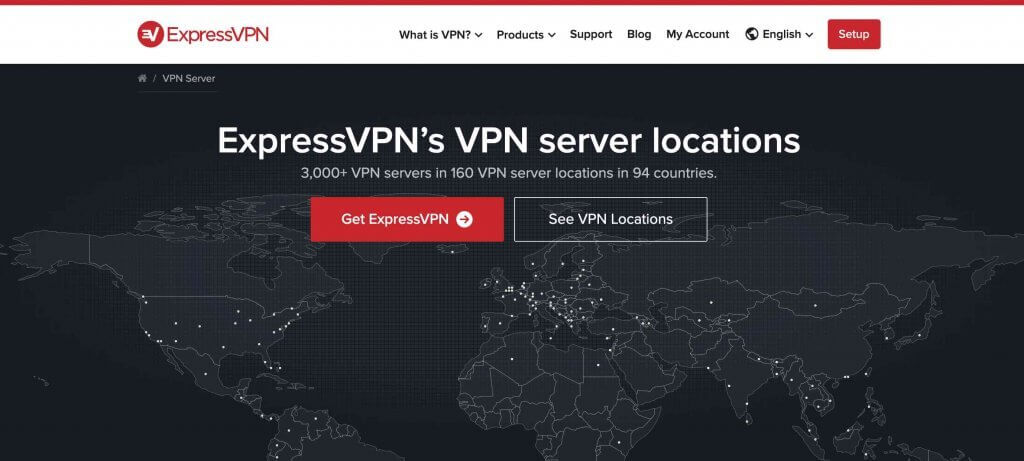 ExpressVPN server locations for Netflix