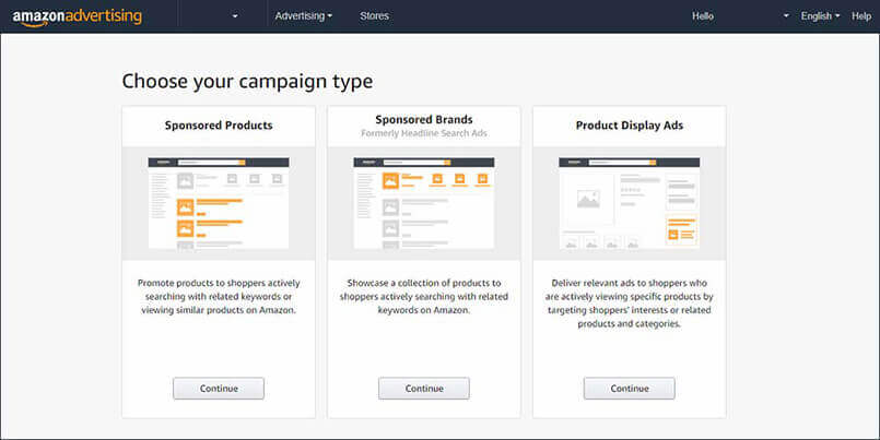 Types of Amazon Ads