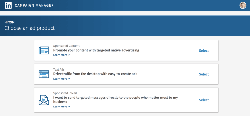 Linkedin Campaign Manager