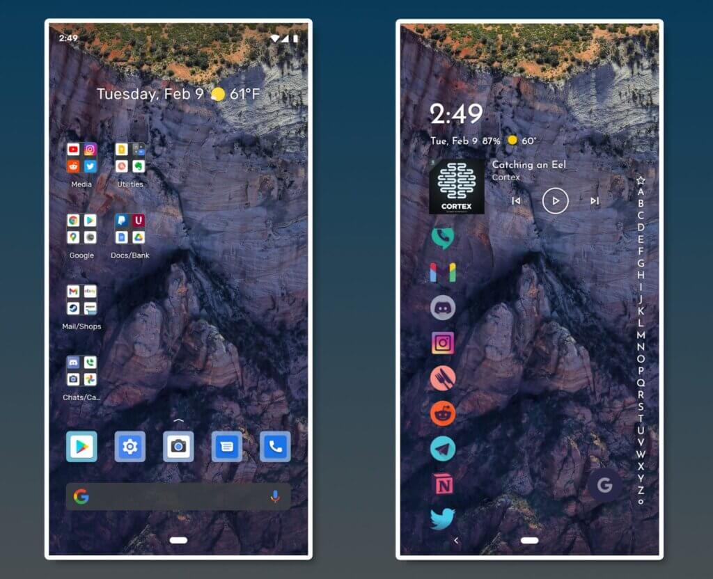 Niagara Android Launcher 