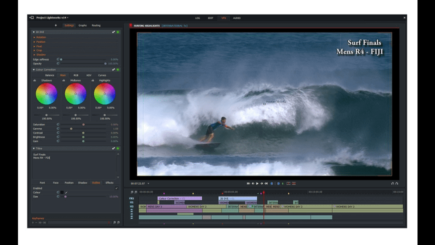 Lightworks Video editing software for beginners