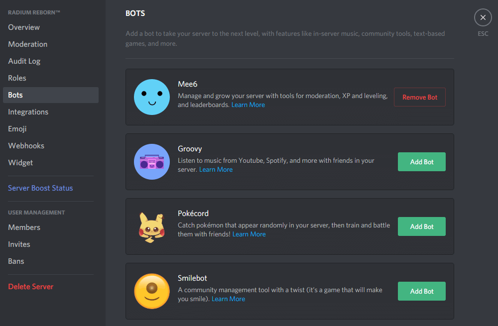 discord bots