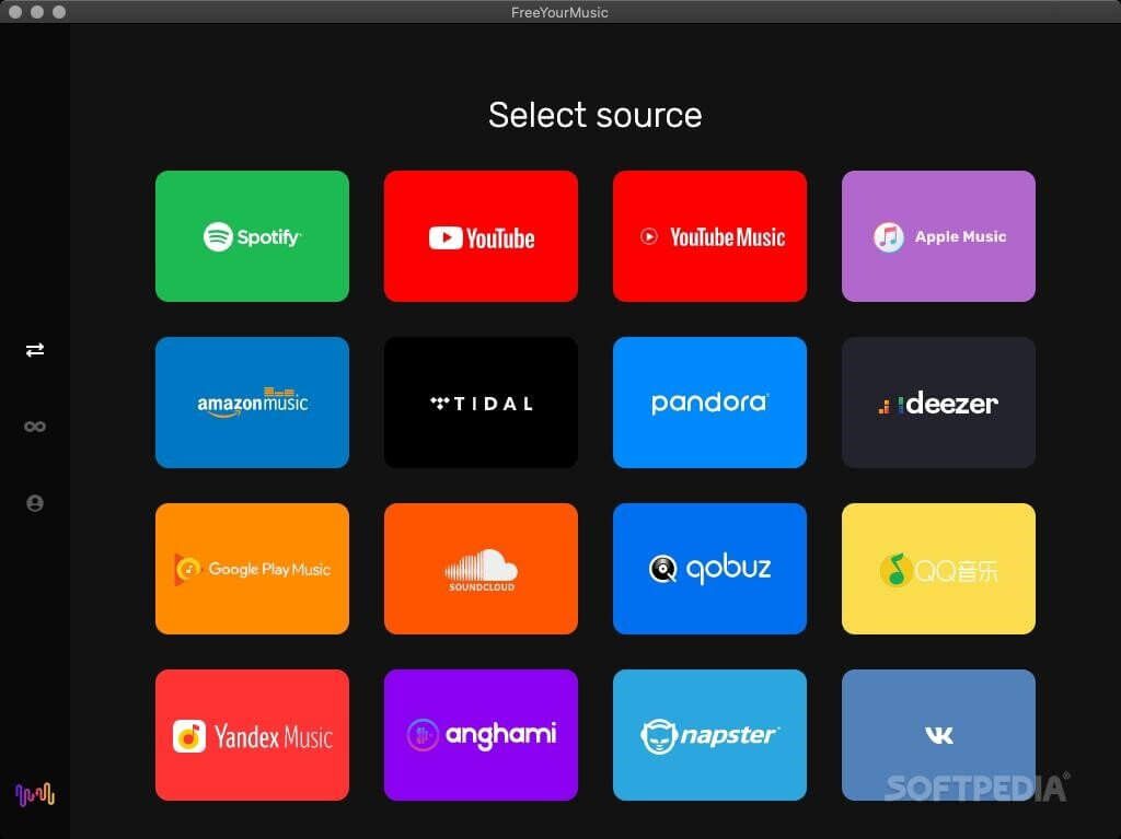 select source - spotify