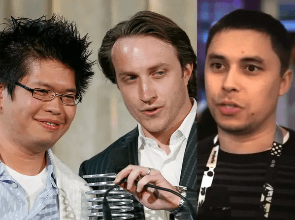 Steve chen, Chad hurley, Javed Karim