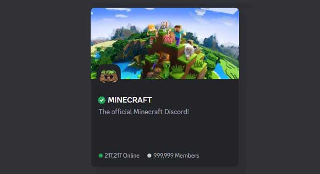 Minecraft Discord Server