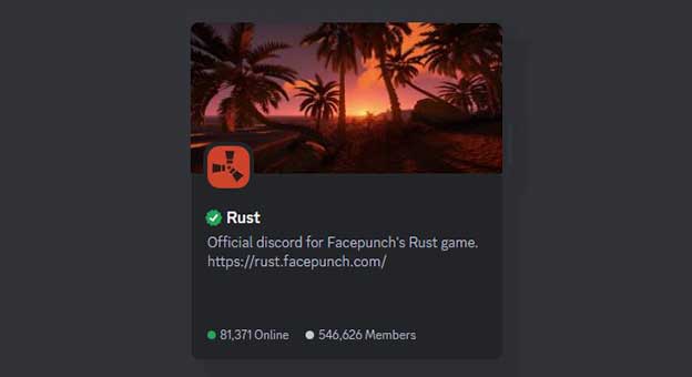 Rust Discord server