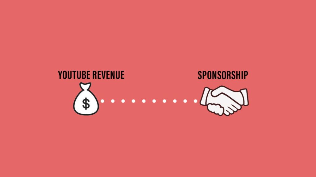 Youtube Revenue vs Youtube Sponsorship