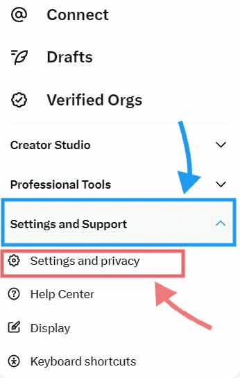 Settings and privacy on Twitter