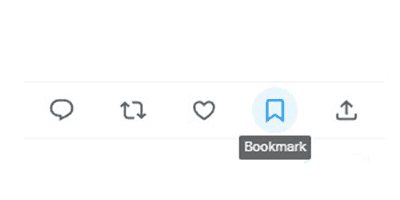 Tweet bookmarking