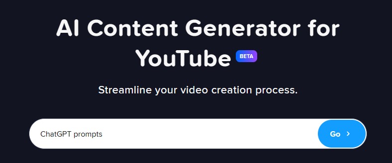 AI YouTube Title generator: vidiQ