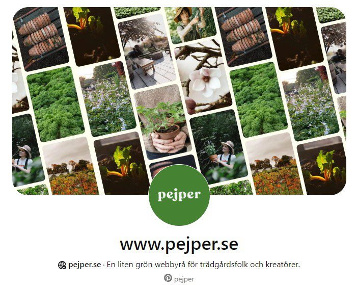 Pejper Pinterest