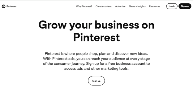 pinterest business