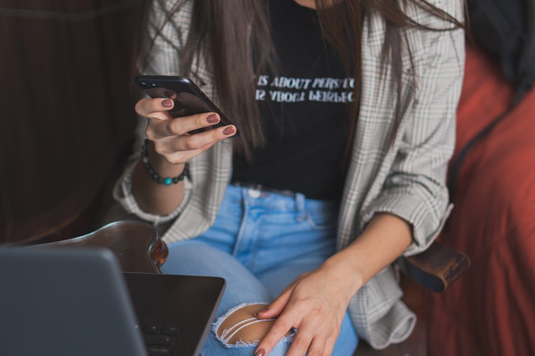 using mobile
