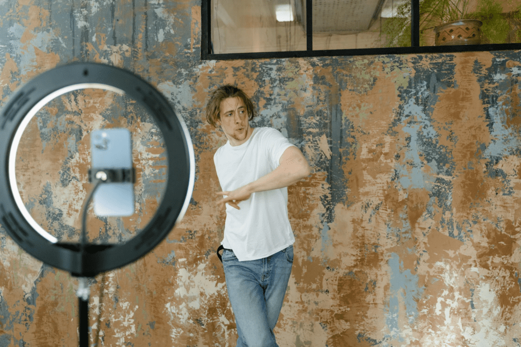 Man dancing