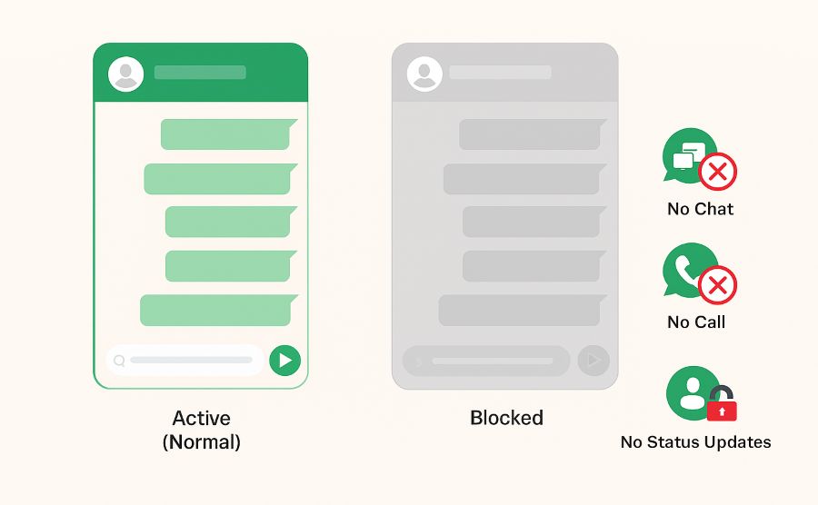 What ‘Blocking’ Means on WhatsApp