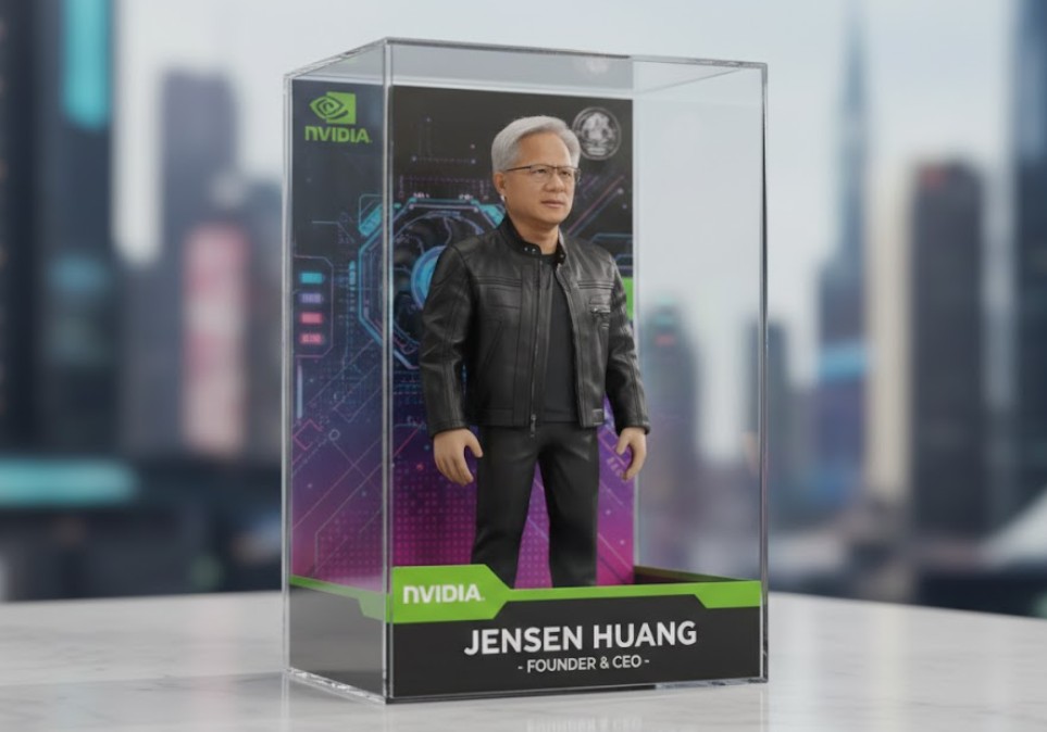 3D Figurine Mode jensun huang