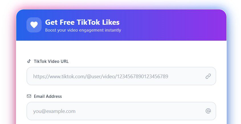 Free TikTok likes tool by Socioblend