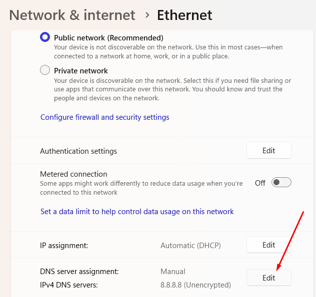 how to edit your DNS