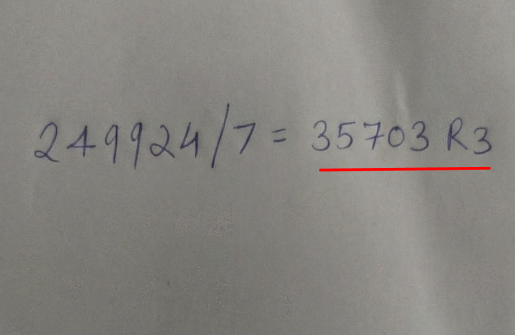 handwriting math problem solved by nano banana