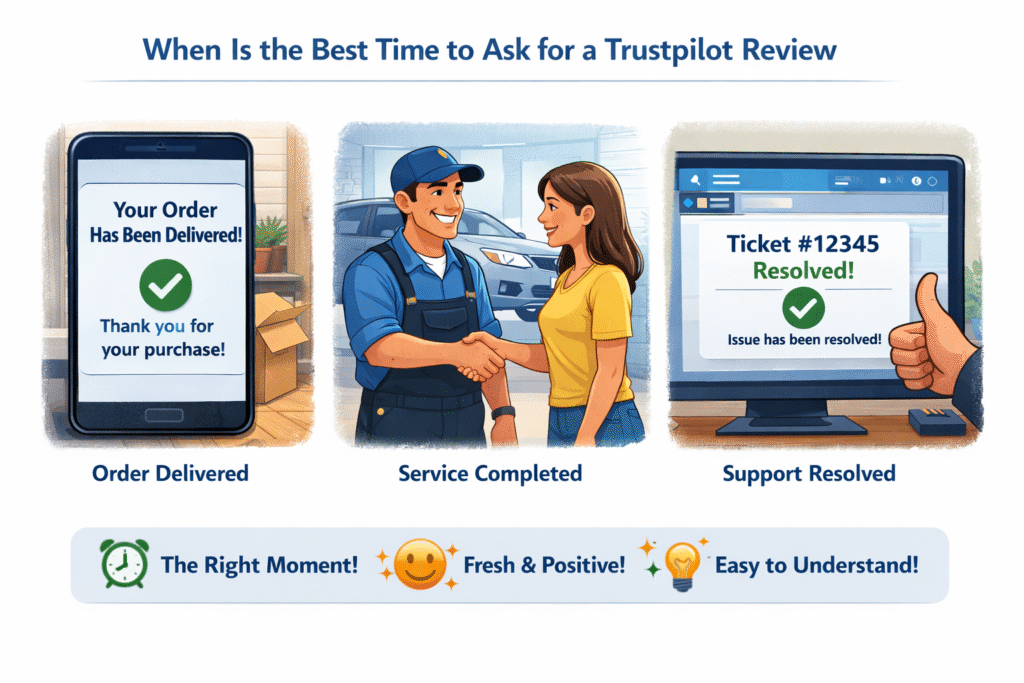 When Is the Best Time to Ask for a Trustpilot Review